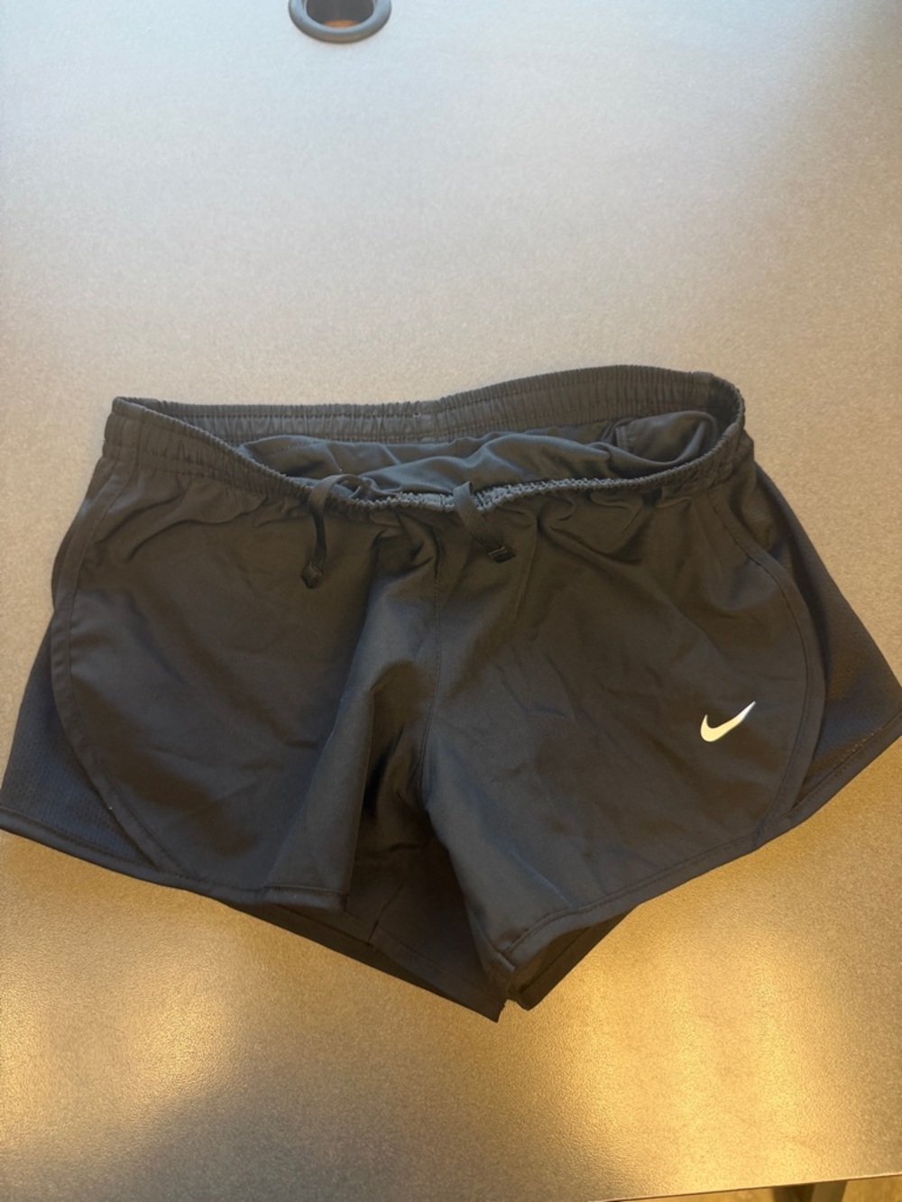 Nike Girls Black Running Shorts